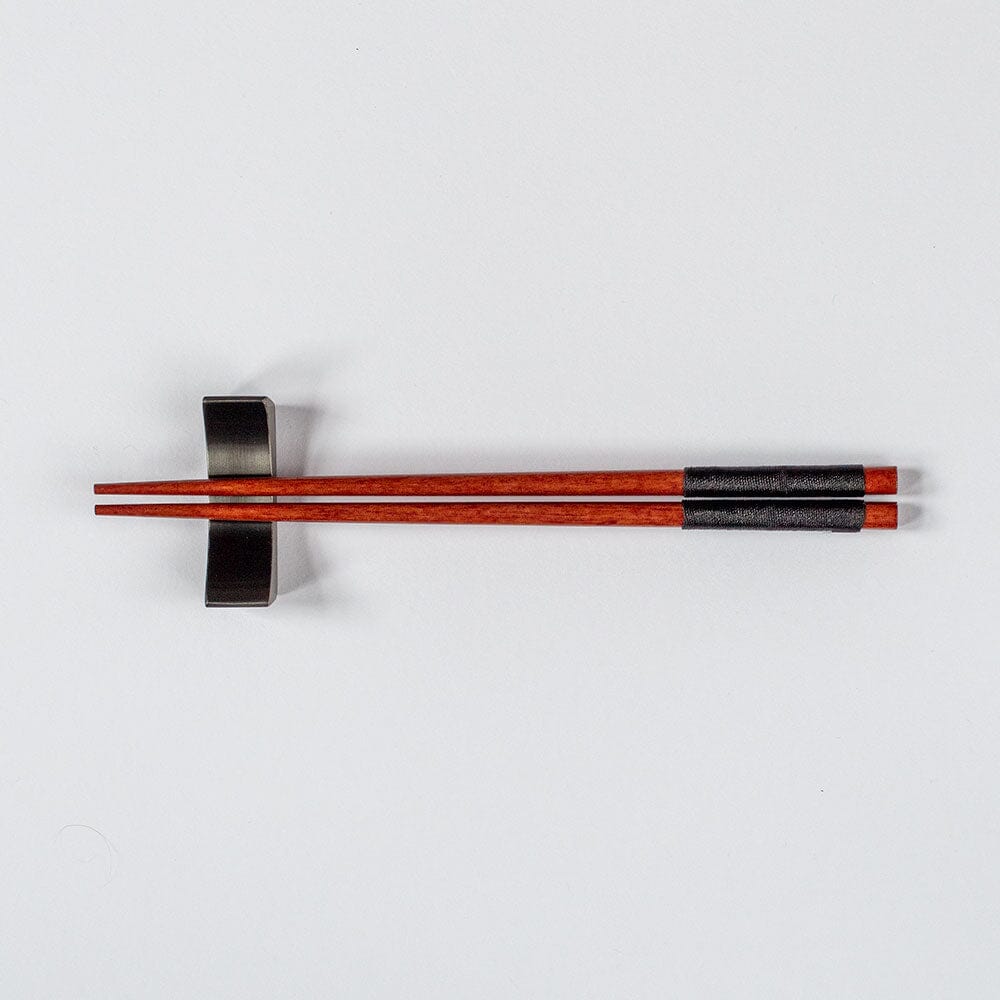 Season Black and Wood Chopsticks Set of 5 Pairs