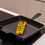 Season Cast Iron Griddle Pan 27cm Blackberry