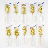 Season Number Celebration Candle