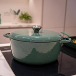 Season Cast Iron Casserole Sage