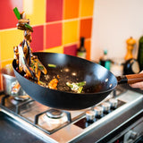 Season Carbon Steel Wok