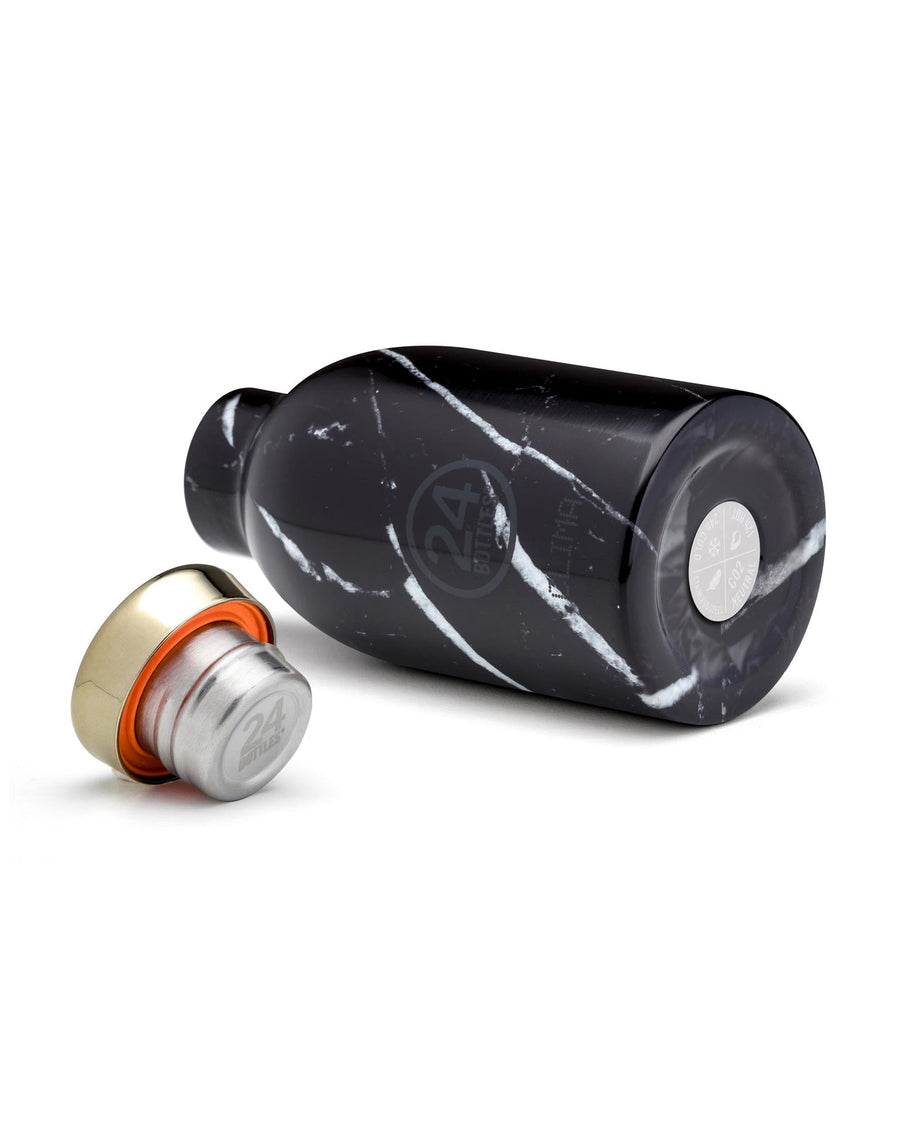 24 Bottles Clima Insulated Bottle 330ml Black Marble