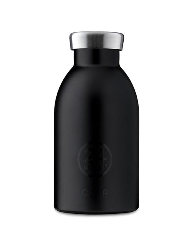 24 Bottles Clima Insulated Bottle 330ml Tuxedo Black