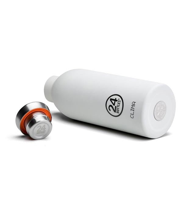 24 Bottles Clima Insulated Bottle 500ml Ice White