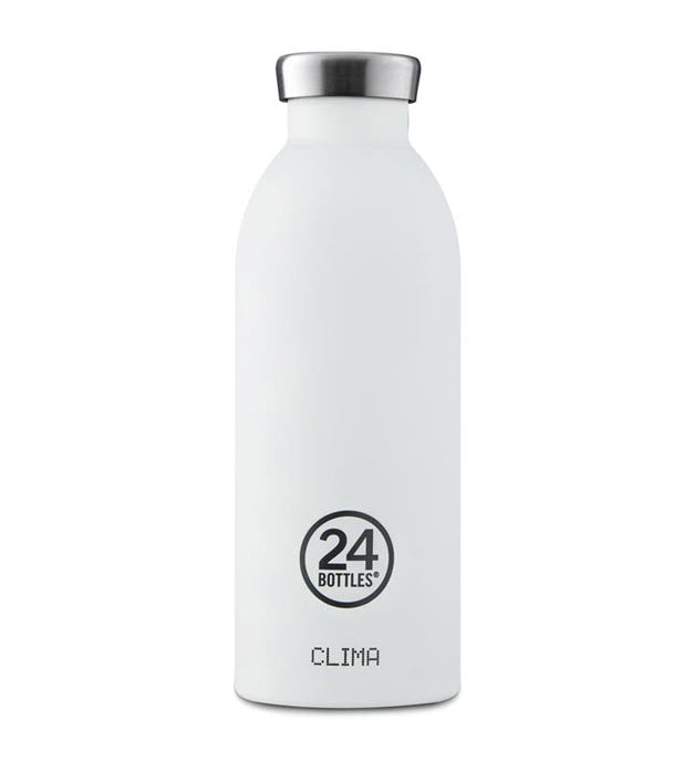 24 Bottles Clima Insulated Bottle 500ml Ice White