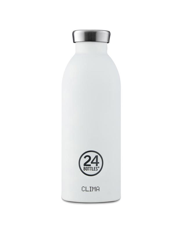 24 Bottles Clima Insulated Bottle 500ml Ice White