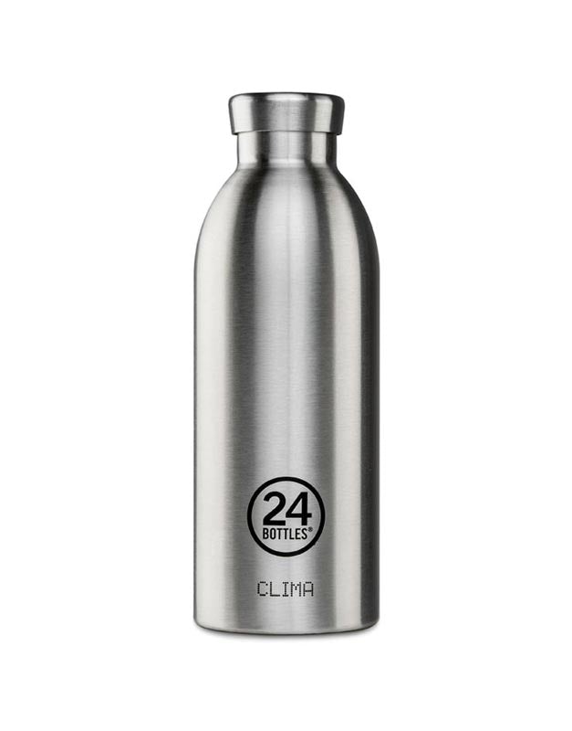 24 Bottles Clima Insulated Bottle 500ml Steel