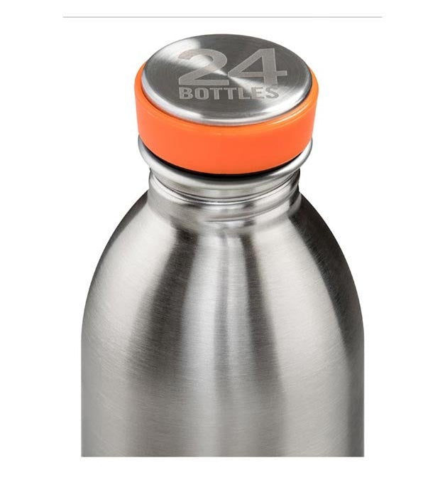 24 Bottles Urban Bottle 500ml Steel