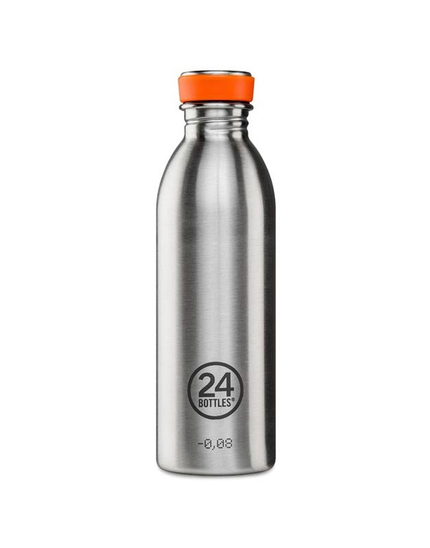 24 Bottles Urban Bottle 500ml Steel