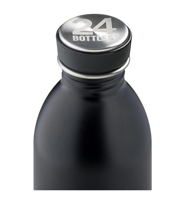 24 Bottles Urban Bottle 500ml Tuxedo Black