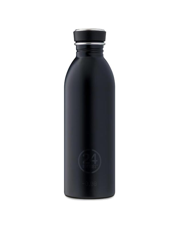 24 Bottles Urban Bottle 500ml Tuxedo Black