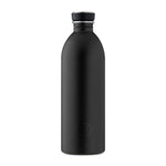 24 Bottles Urban Bottle 1.0L Tuxedo Black Stone