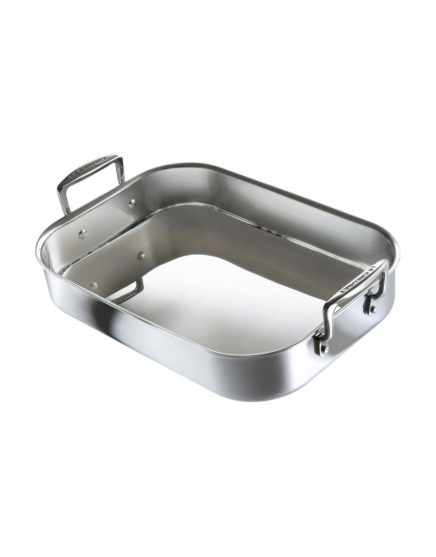 Le Creuset 3-Ply Stainless Steel Rectangle Roaster