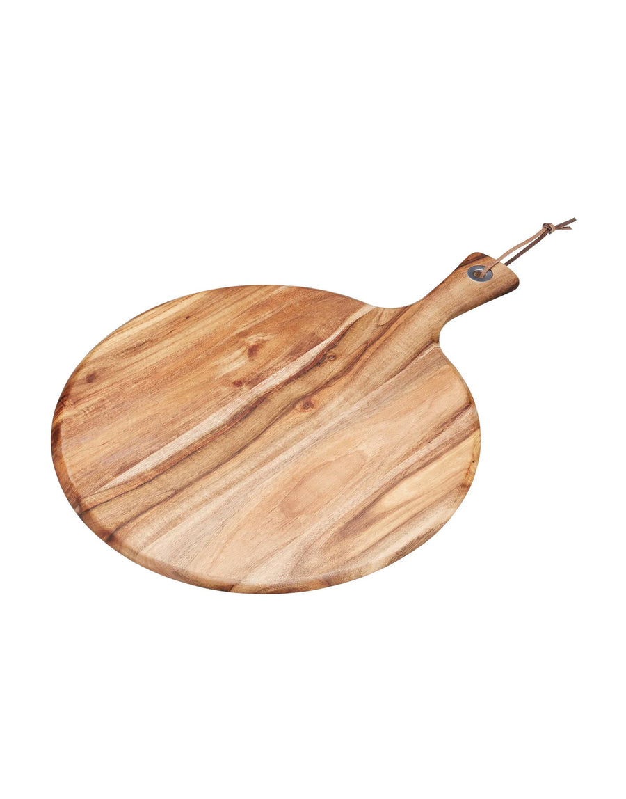 Acacia Wood Round Serving Paddle