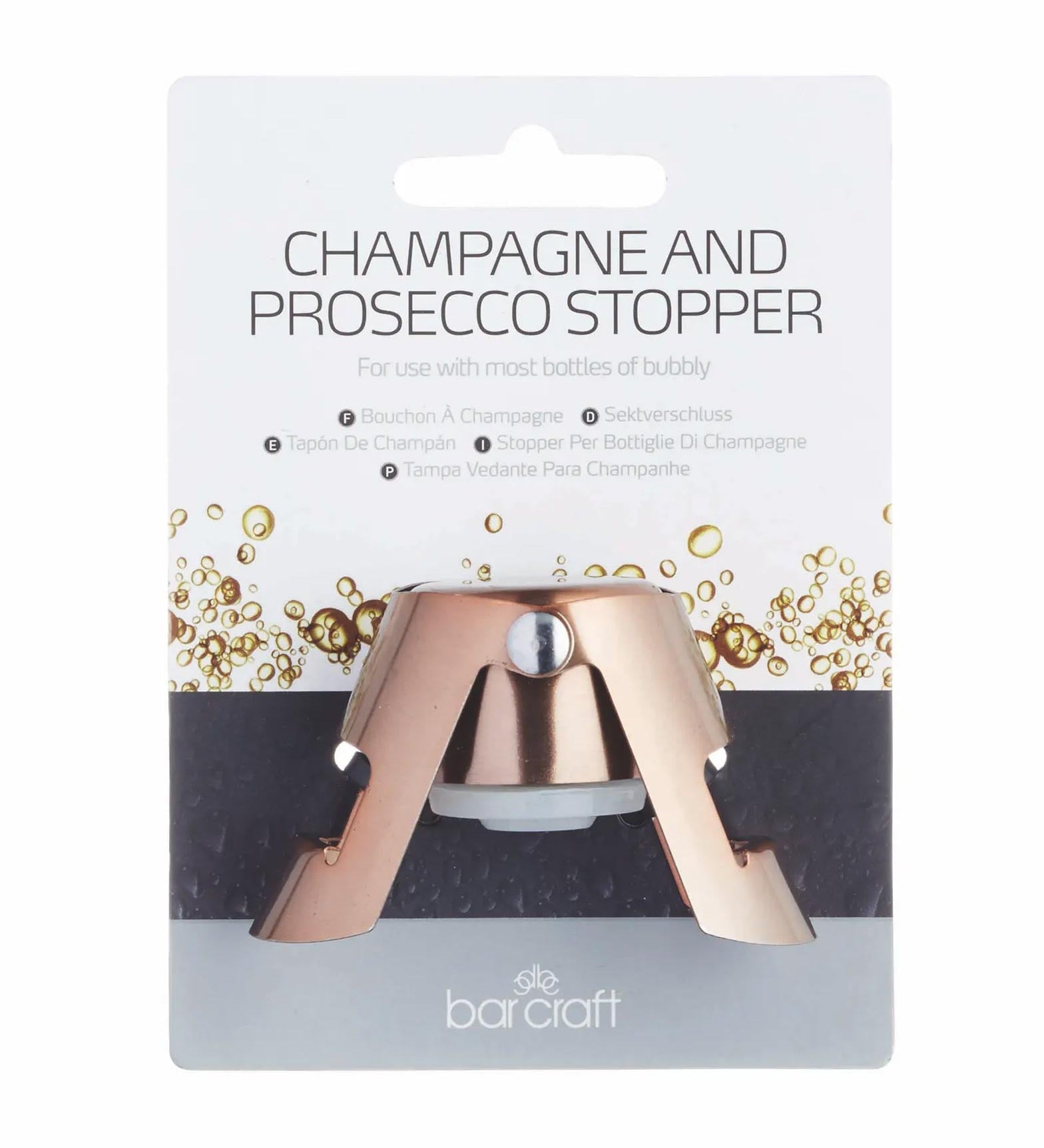 Champagne and Sparkling Wine Bottle Stopper