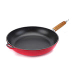 Chasseur Frypan with Wooden Handle 28cm