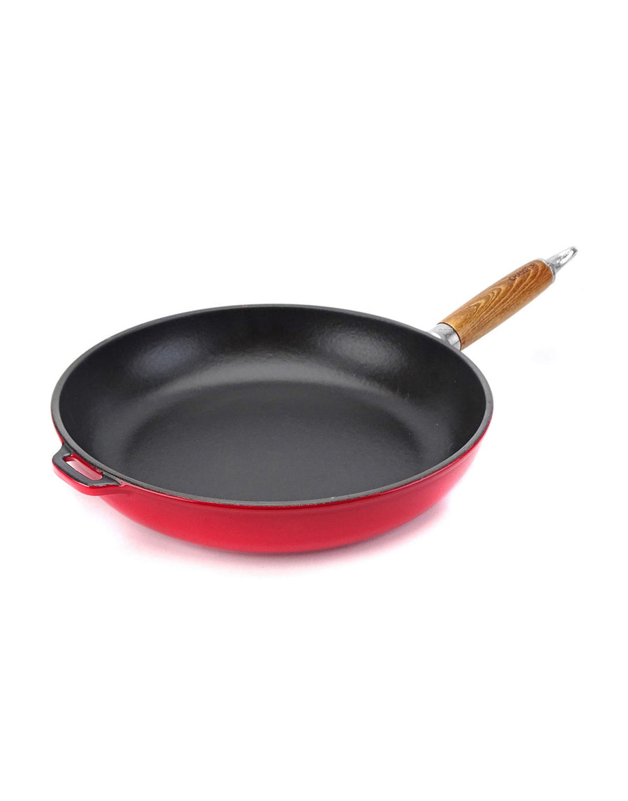 Chasseur Frypan with Wooden Handle 28cm