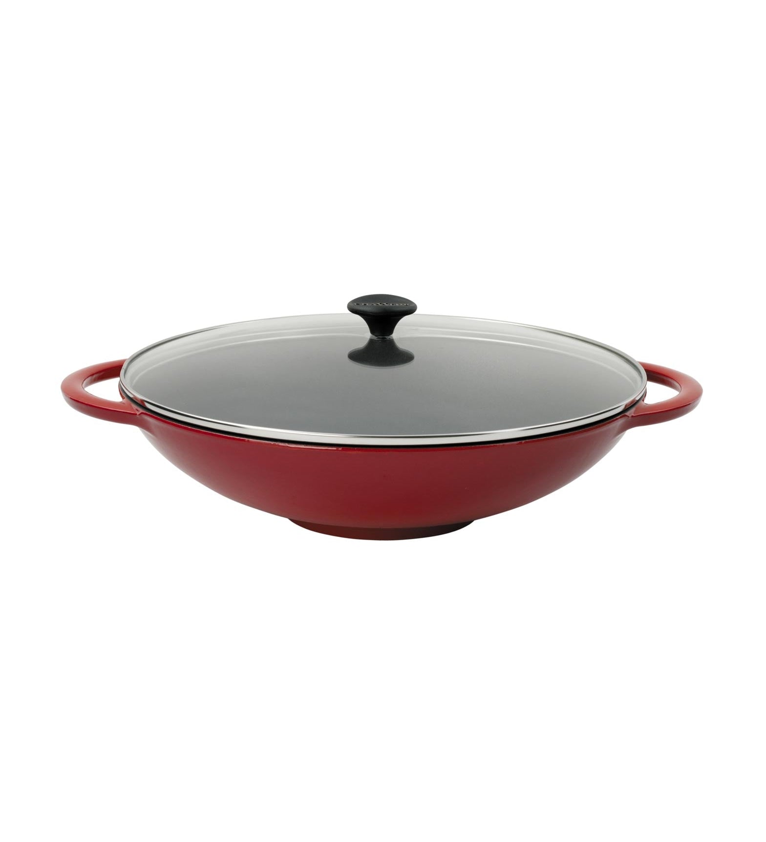Chasseur Wok with Glass Lid 37cm