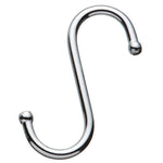 Chrome Plated S Hooks Pack of 5