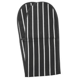 Rushbrookes Classic Butchers Stripe Long Double Oven Glove