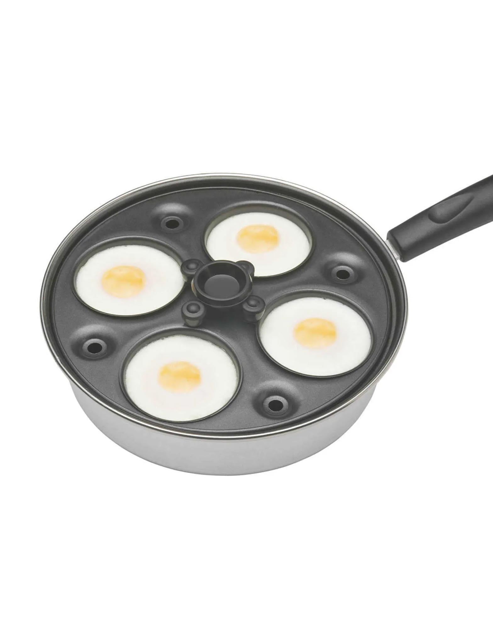 Carbon Steel Four Hole Egg Poacher