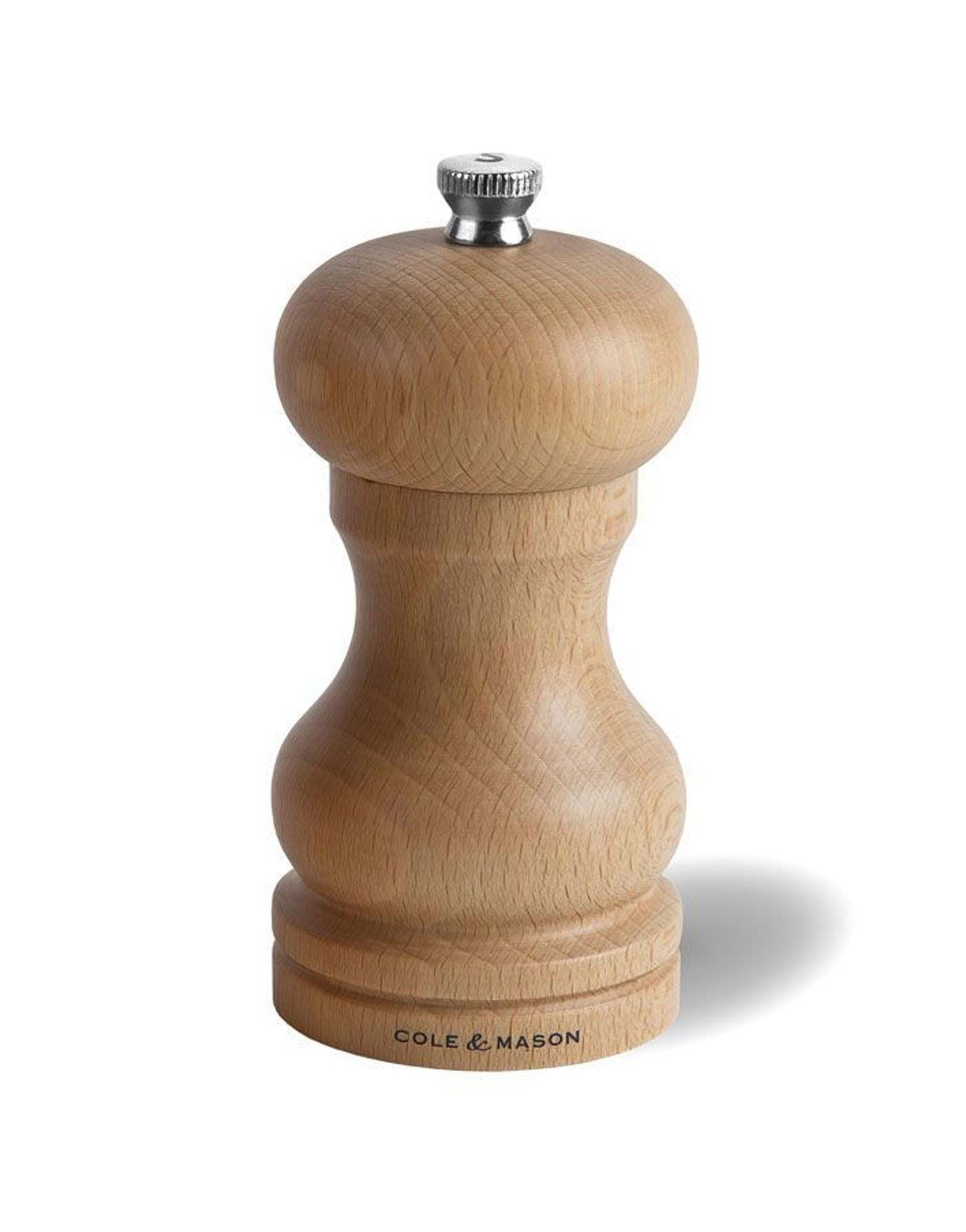 Cole & Mason Forest Capstan Beech Salt Mill
