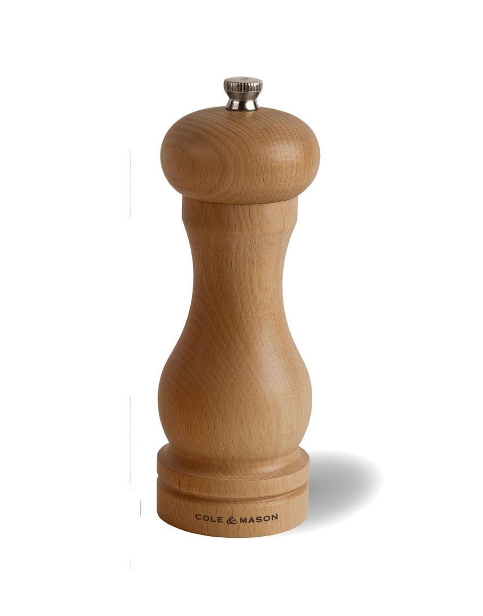 Cole & Mason Forest Capstan Beech Salt Mill