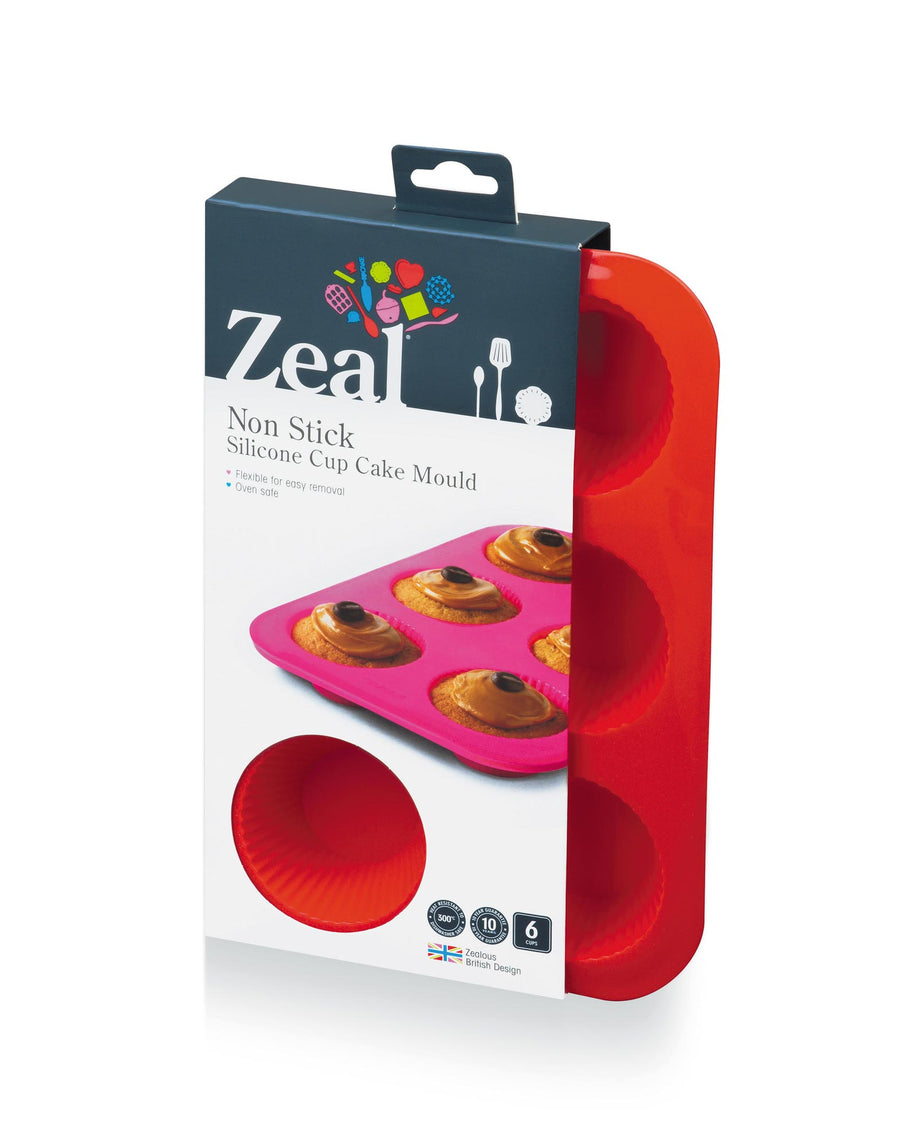 Zeal Cup Cake Mould 6 Cup
