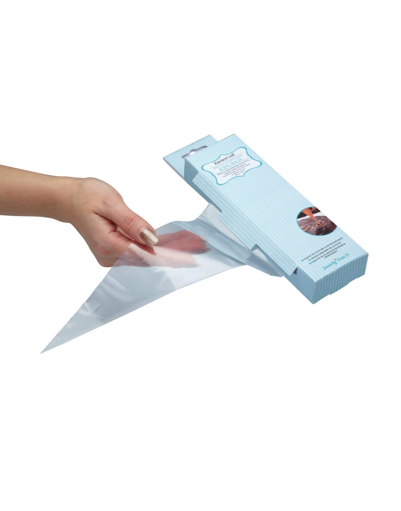 Disposable Plastic Icing Bags Pack Twenty