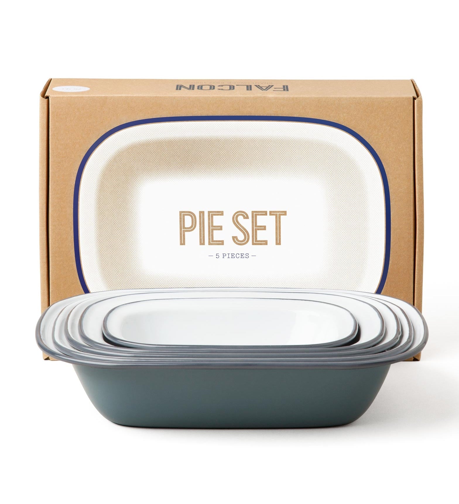 Falcon Enamelware Pie Set