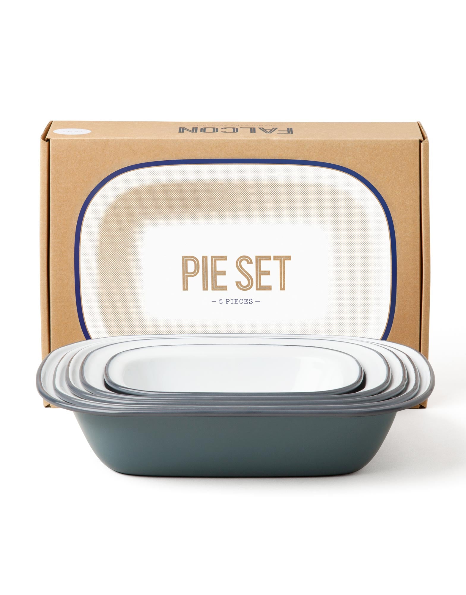Falcon Enamelware Pie Set