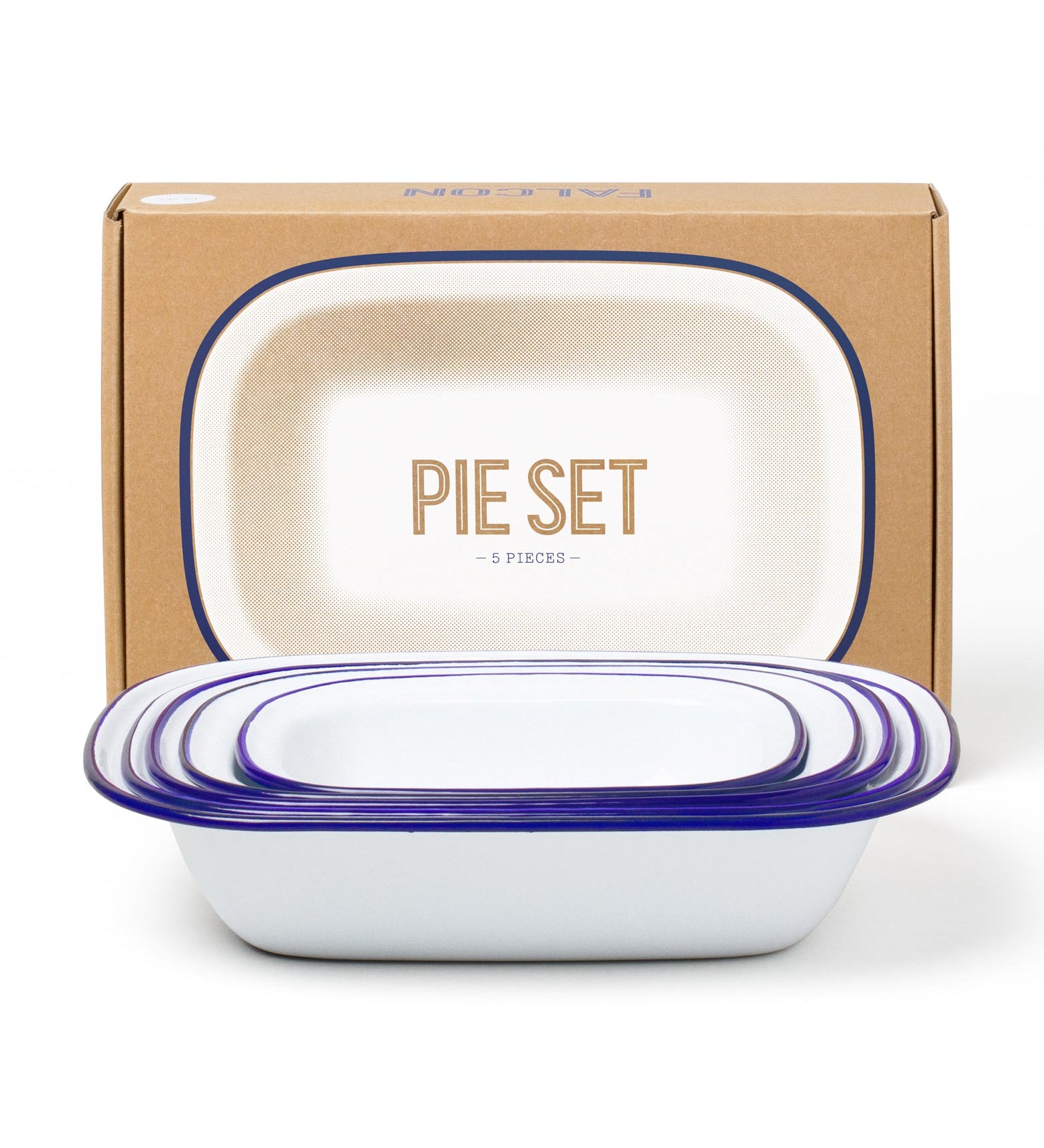 Falcon Enamelware Pie Set