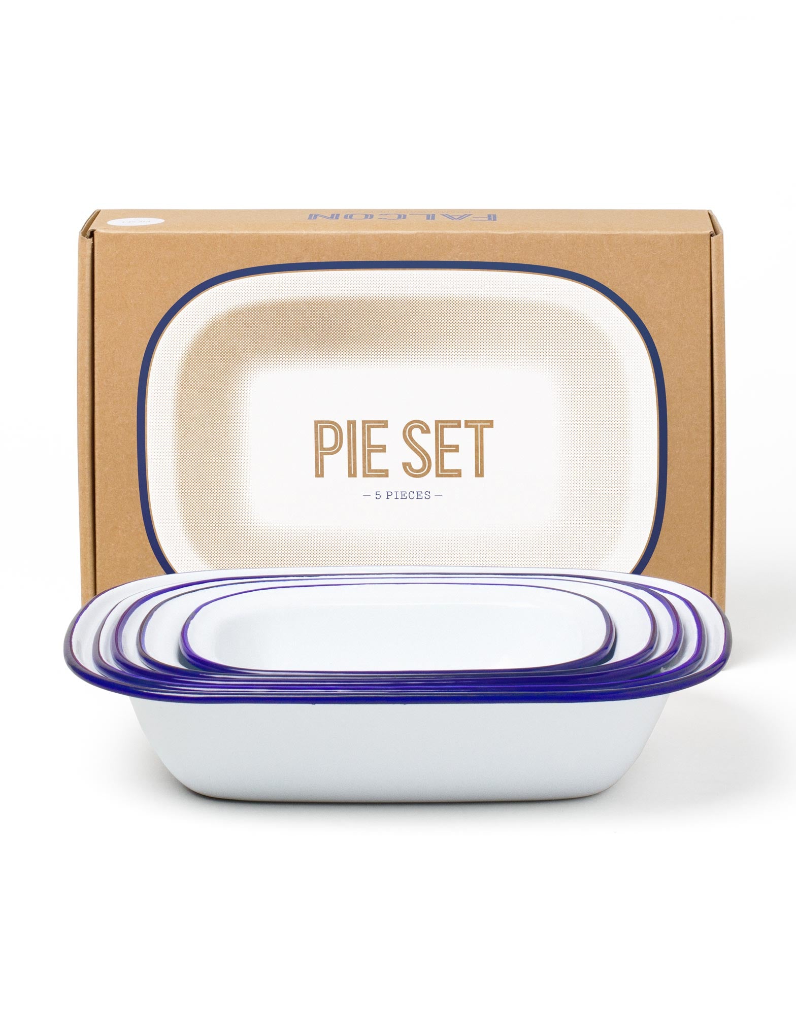Falcon Enamelware Pie Set