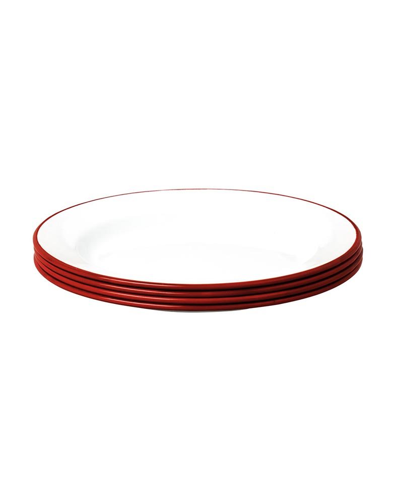 Falcon Enamelware Plates Set of 4