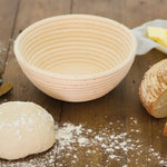 Home Made Round Loaf Proving Basket