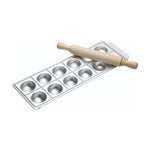 Imperia 12 Hole Ravioli Tray and Rolling Pin