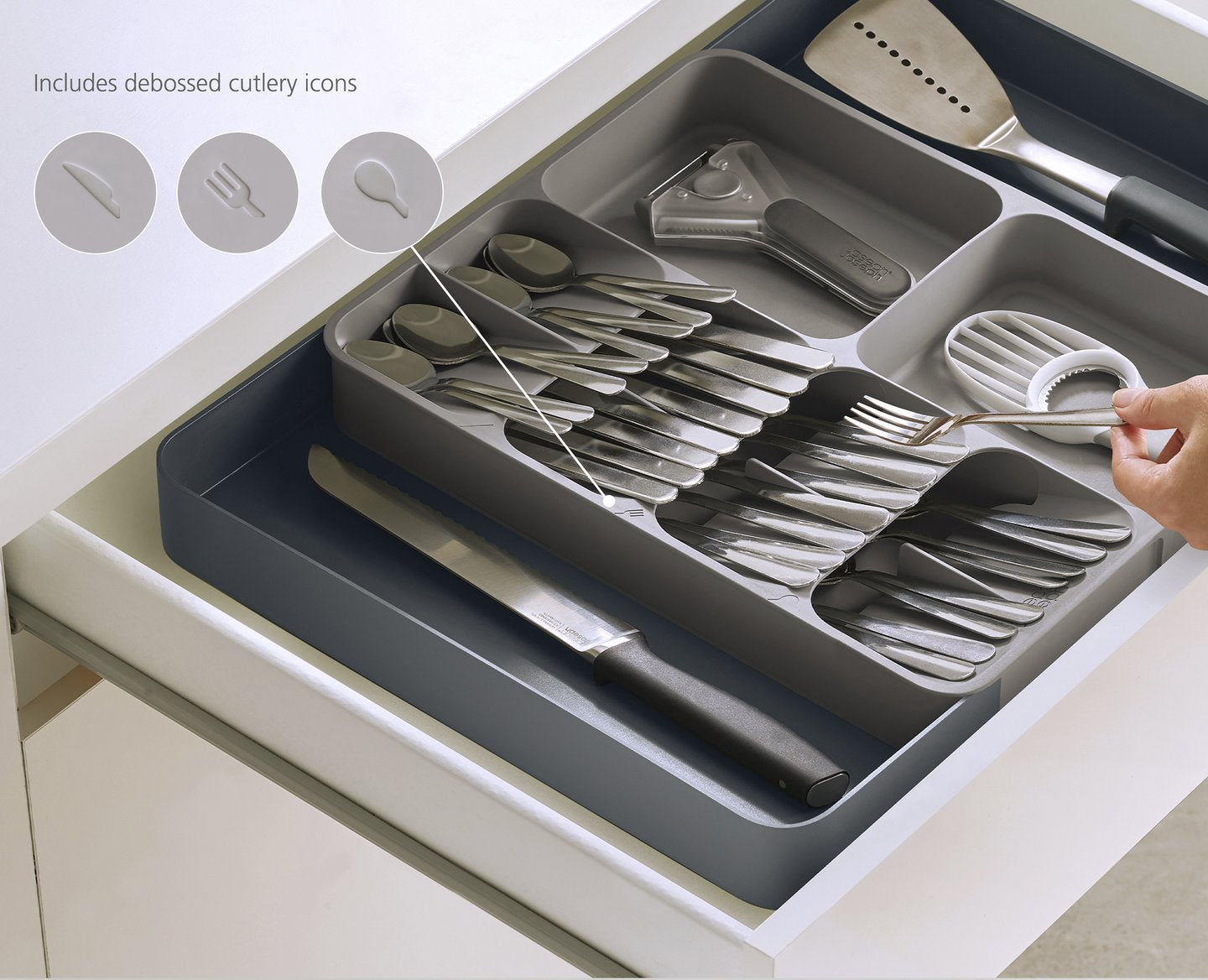 Joseph Joseph DrawerStore Expanding Cutlery, Utensil and Gadgets Drawer