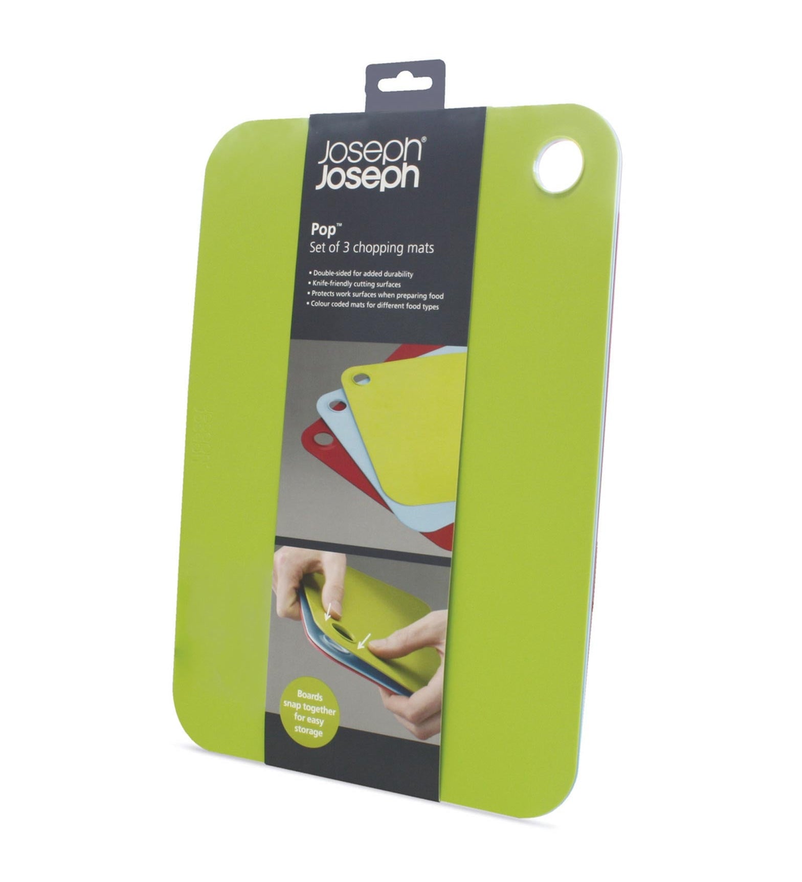 Joseph Joseph Pop Chopping Mats Set of 3