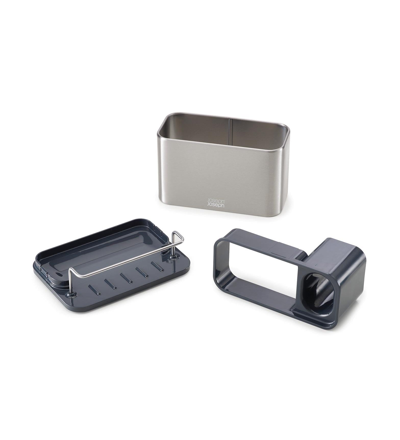 Joseph Joseph 100 Collection Surface Sink Tidy Stainless Steel
