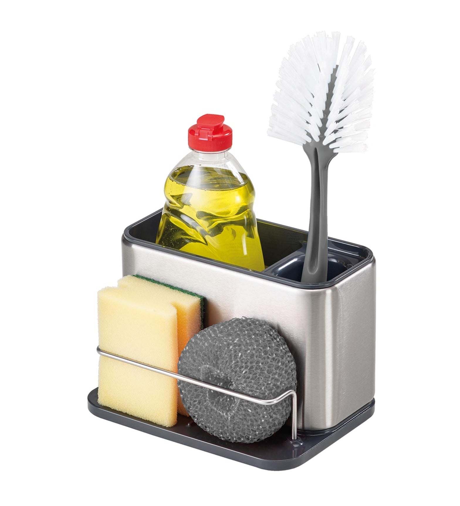 Joseph Joseph 100 Collection Surface Sink Tidy Stainless Steel
