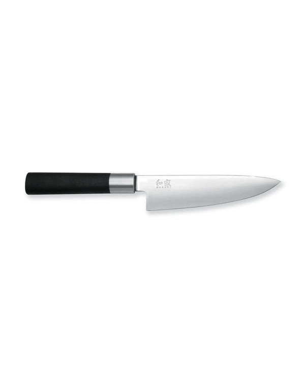 Cuchillo de chef negro Kai Wasabi