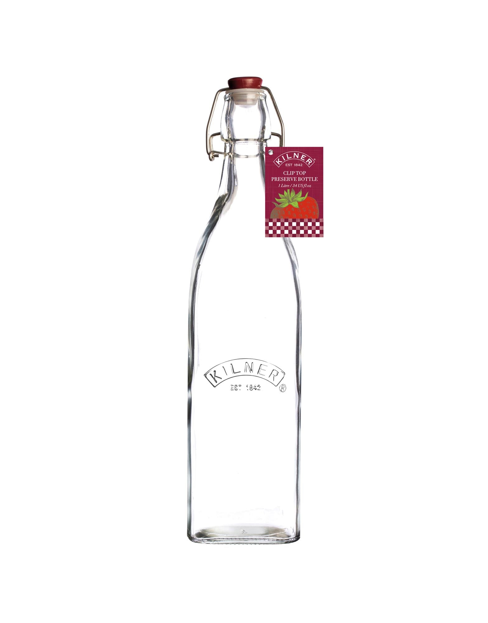Kilner Clip Top Square Bottle