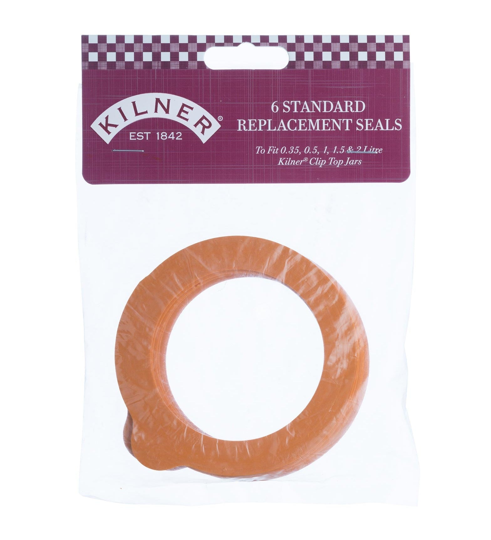 Kilner 6 Pack Standard Rubber Seals