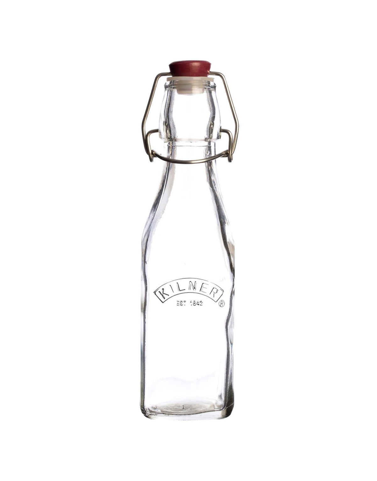 Clip Top Square Bottle