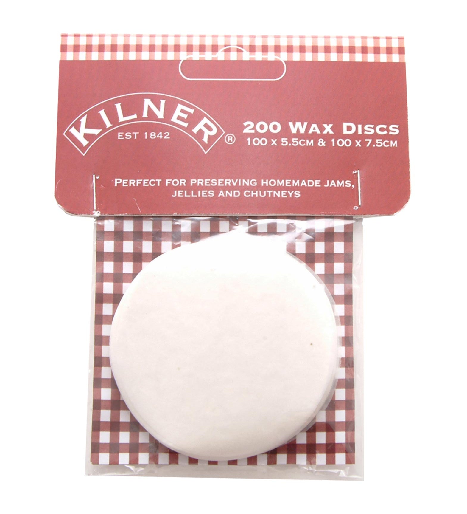 Kilner Pack of 200 Wax Discs