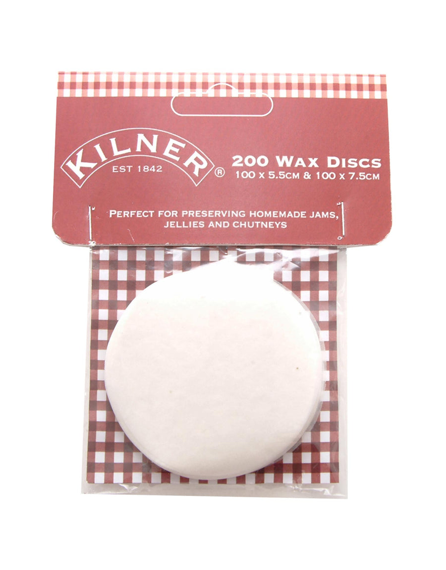 Kilner Pack of 200 Wax Discs