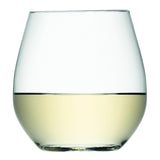 LSA Stemless White Wine Glasses 370ml Set of 4