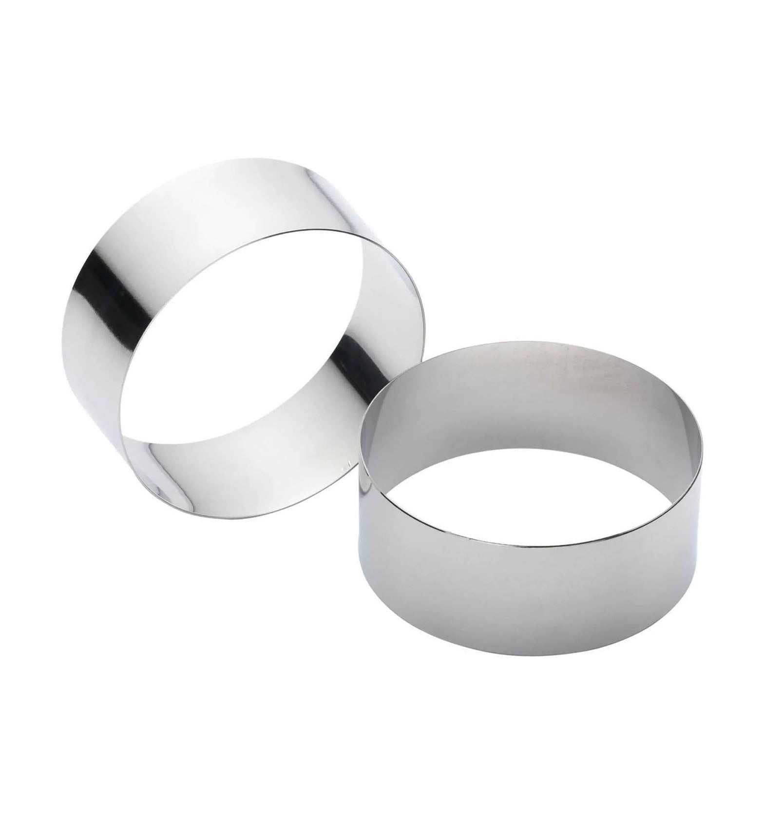 Large Cooking Rings, Set of Two