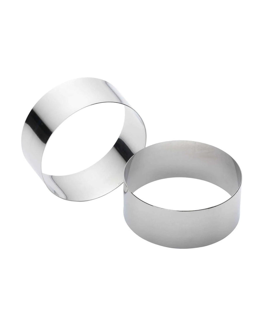 Large Cooking Rings, Set of Two