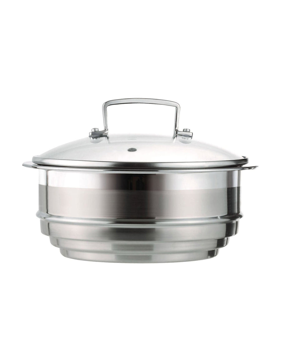 Le Creuset 3Ply Stainless Steel Multi-steamer with Glass Lid